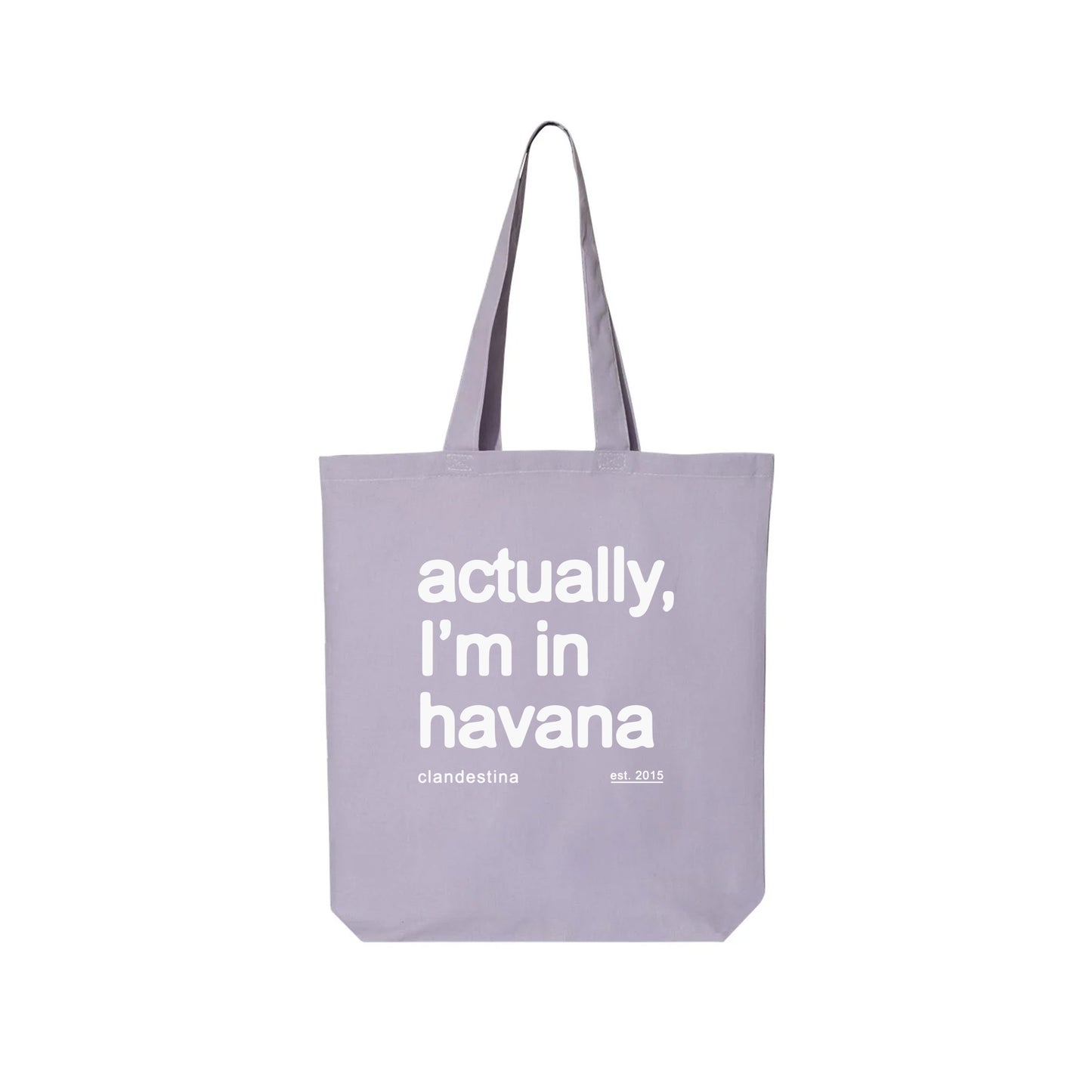 Actually, I´m in Havana - Totebag